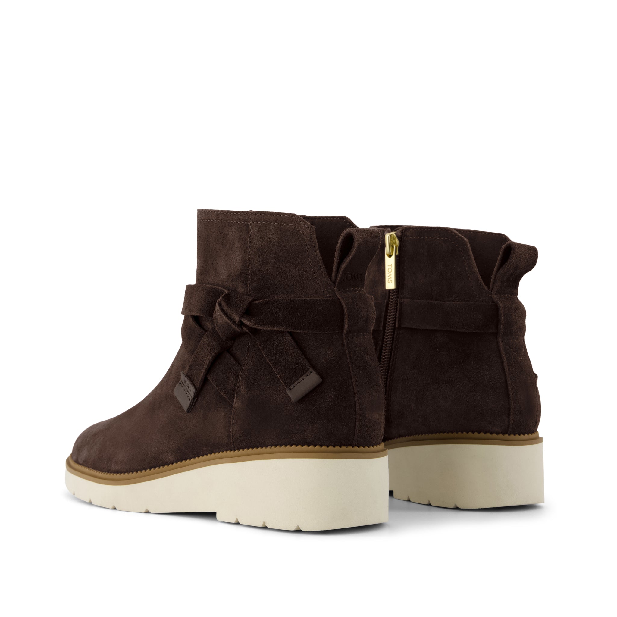 Womens Marlow Boot Water Repellent Chocolate Brown Suede - Image 4