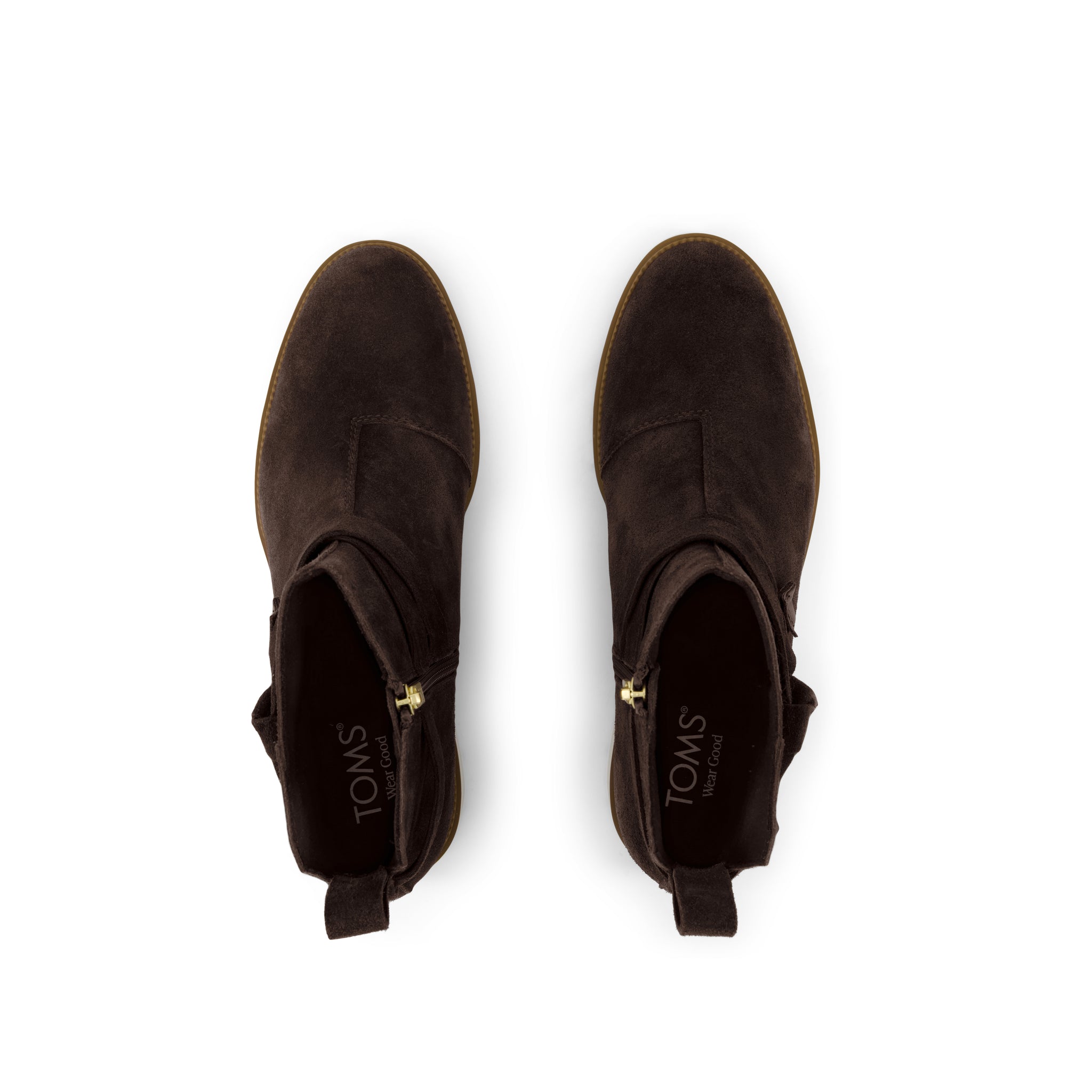 Womens Marlow Boot Water Repellent Chocolate Brown Suede - Image 6