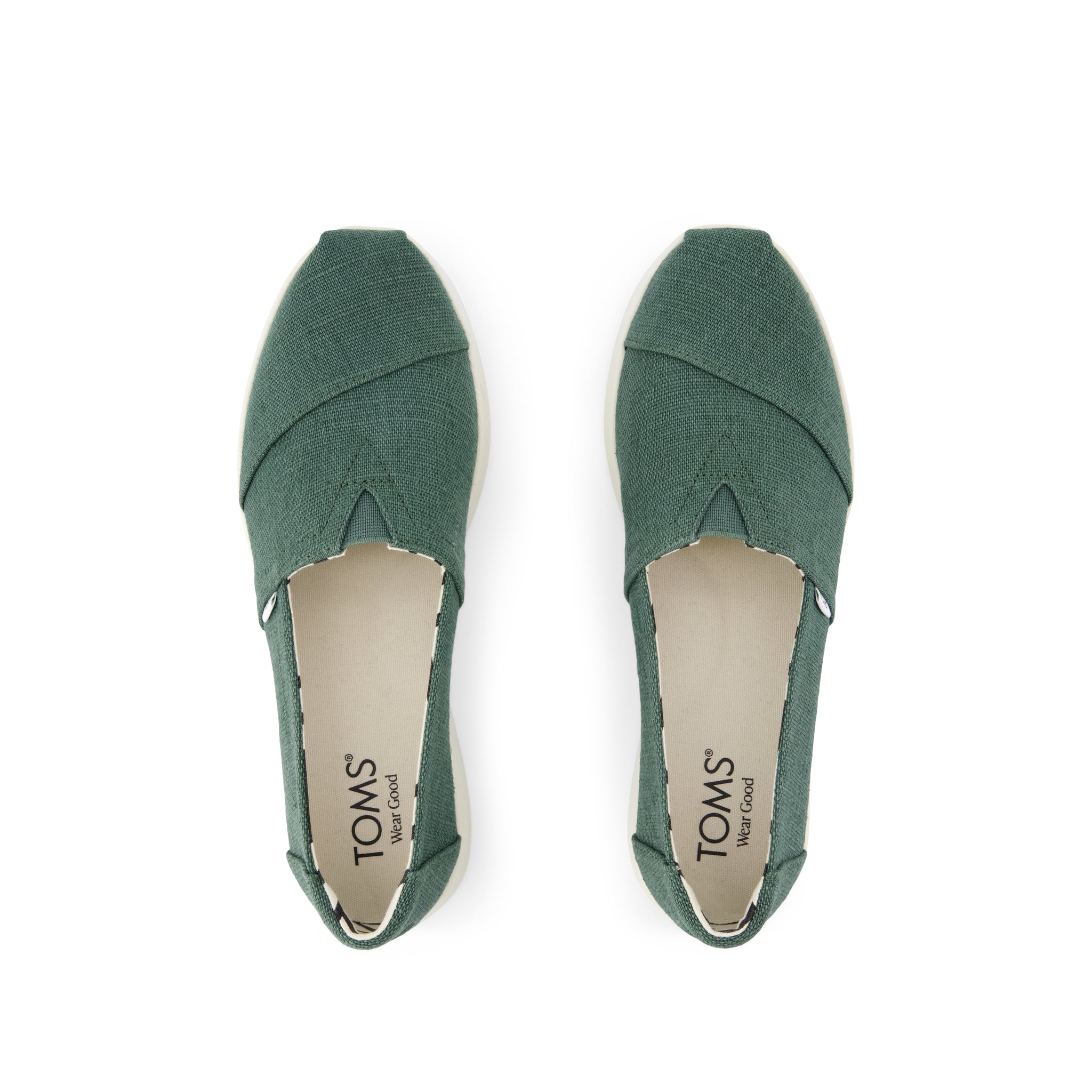 Womens Alpargata Plus Bonsai Green Heritage Canvas - Image 5