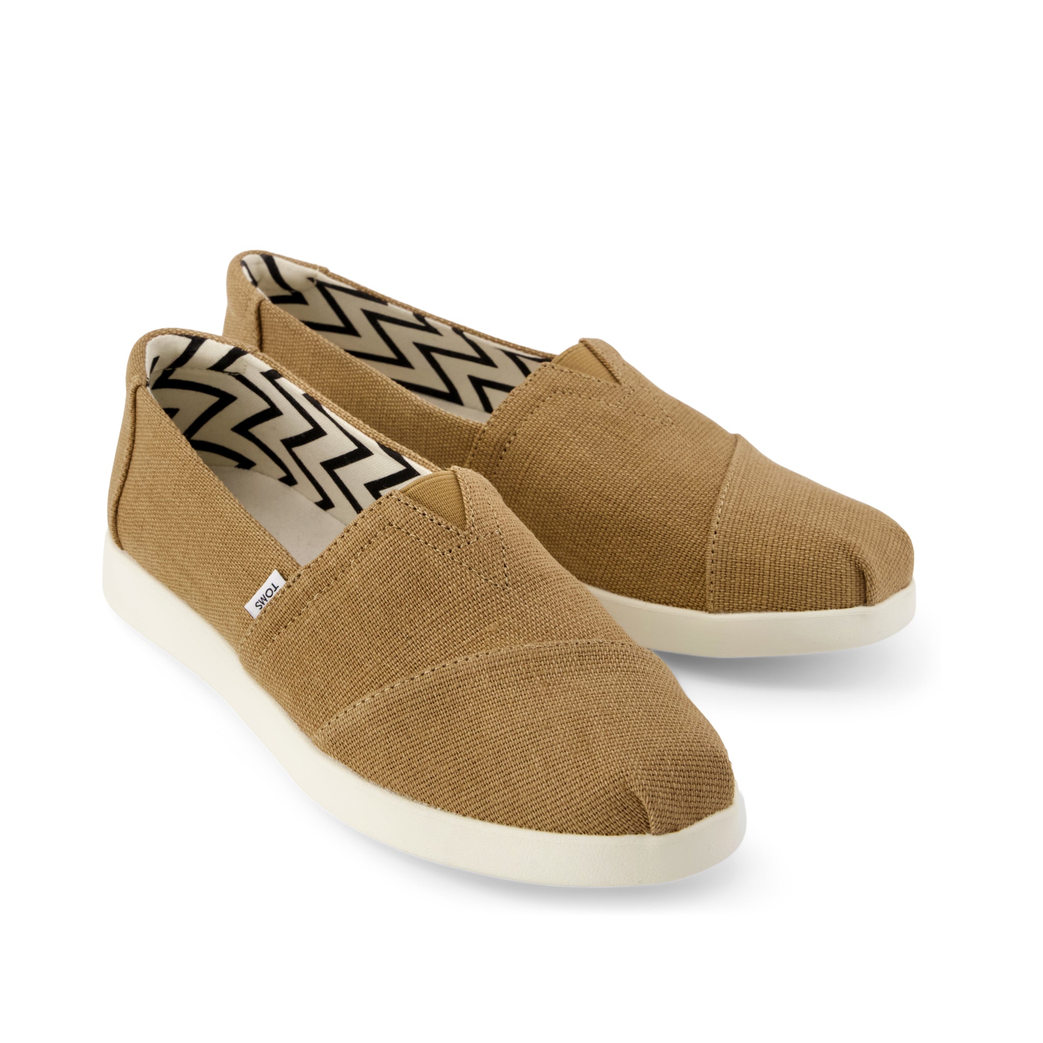 Womens Alpargata Plus Toffee Heritage Canvas - Image 2