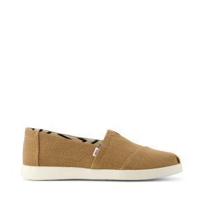 Womens Alpargata Plus Toffee Heritage Canvas