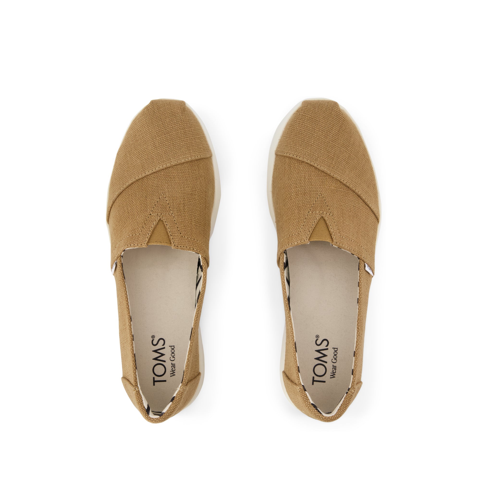Womens Alpargata Plus Toffee Heritage Canvas - Image 5