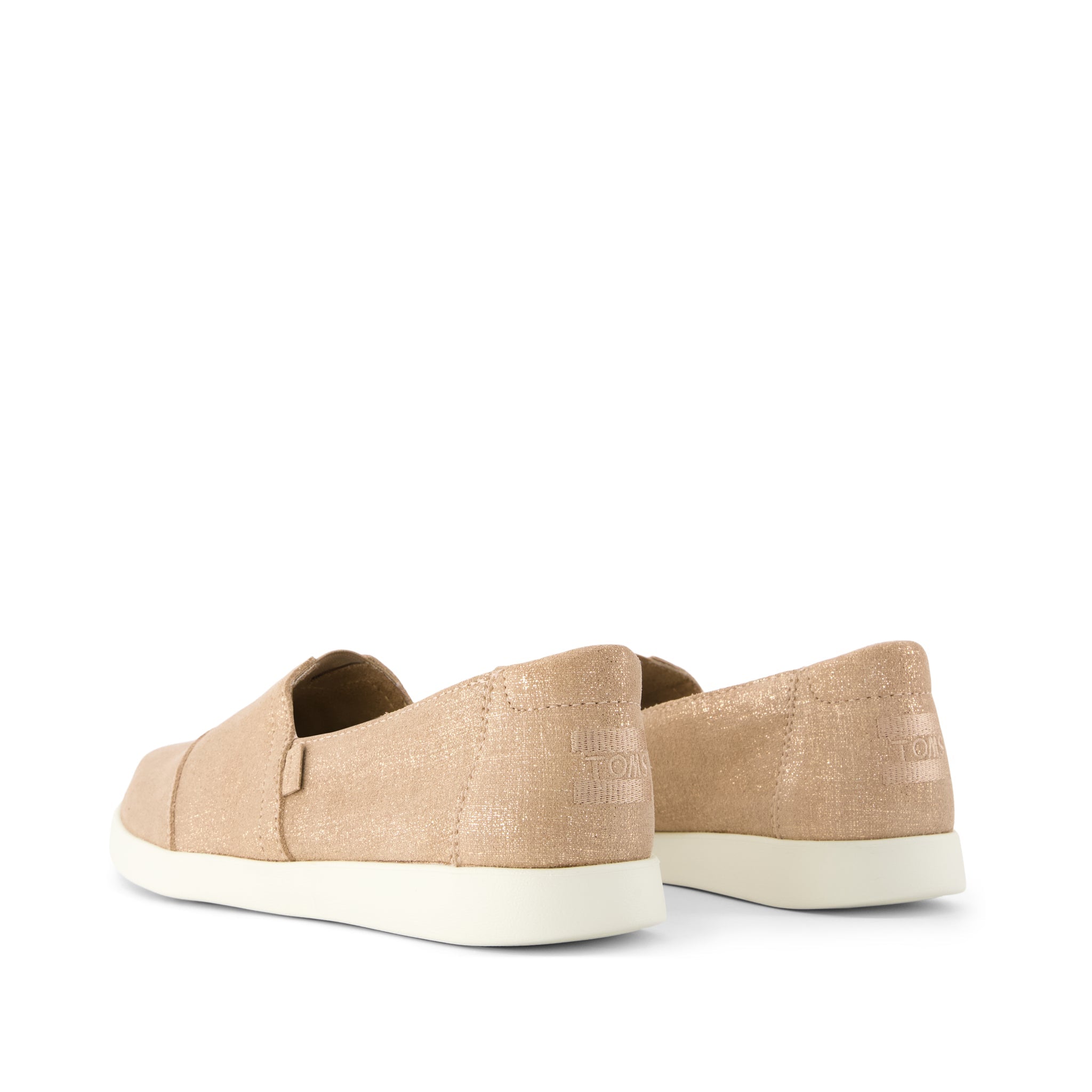 Womens Alpargata Plus Bronze Metallic Crosshatch Suede - Image 4