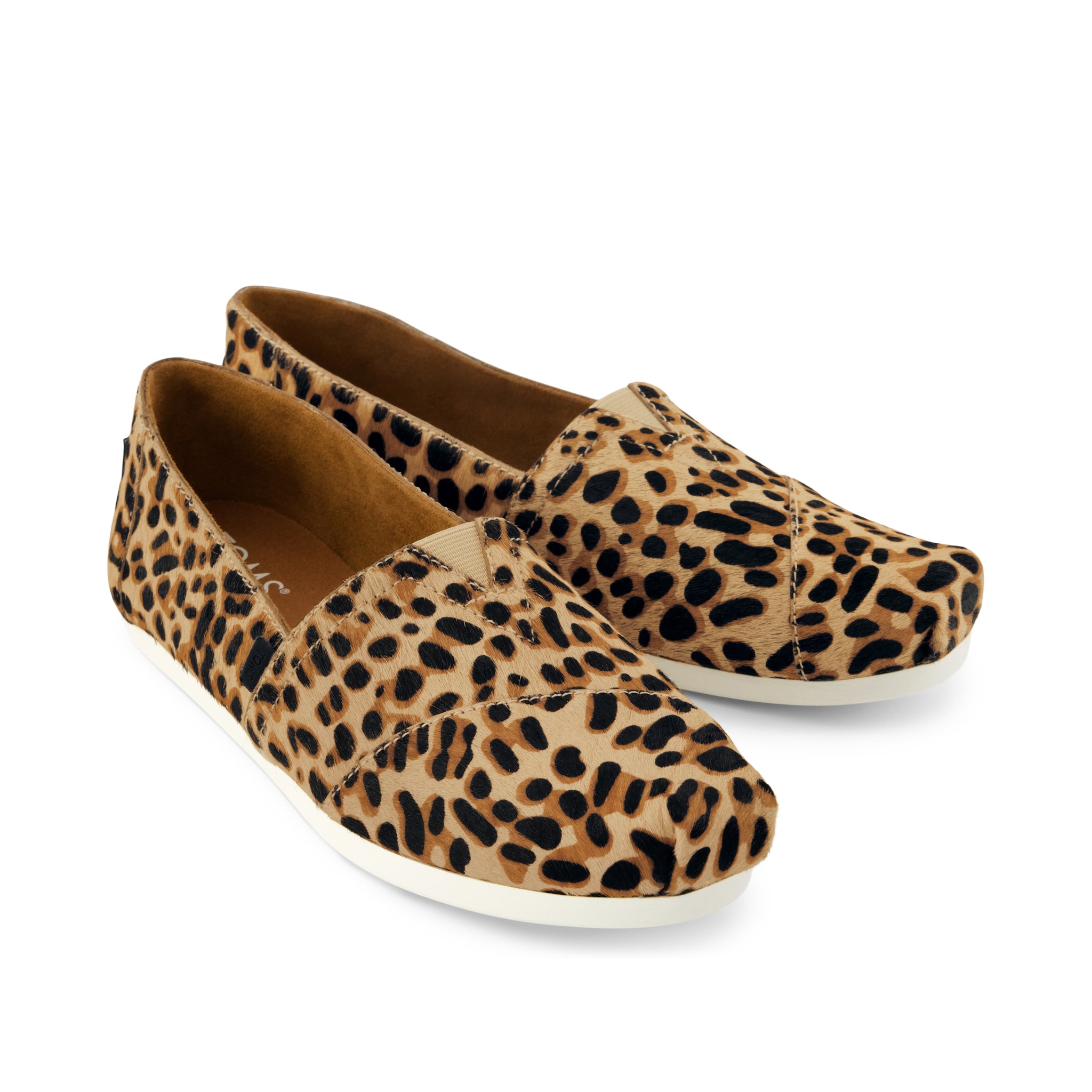 Womens Alpargata Classic Brown Sugar Leopard Print Hair Leather - Image 3