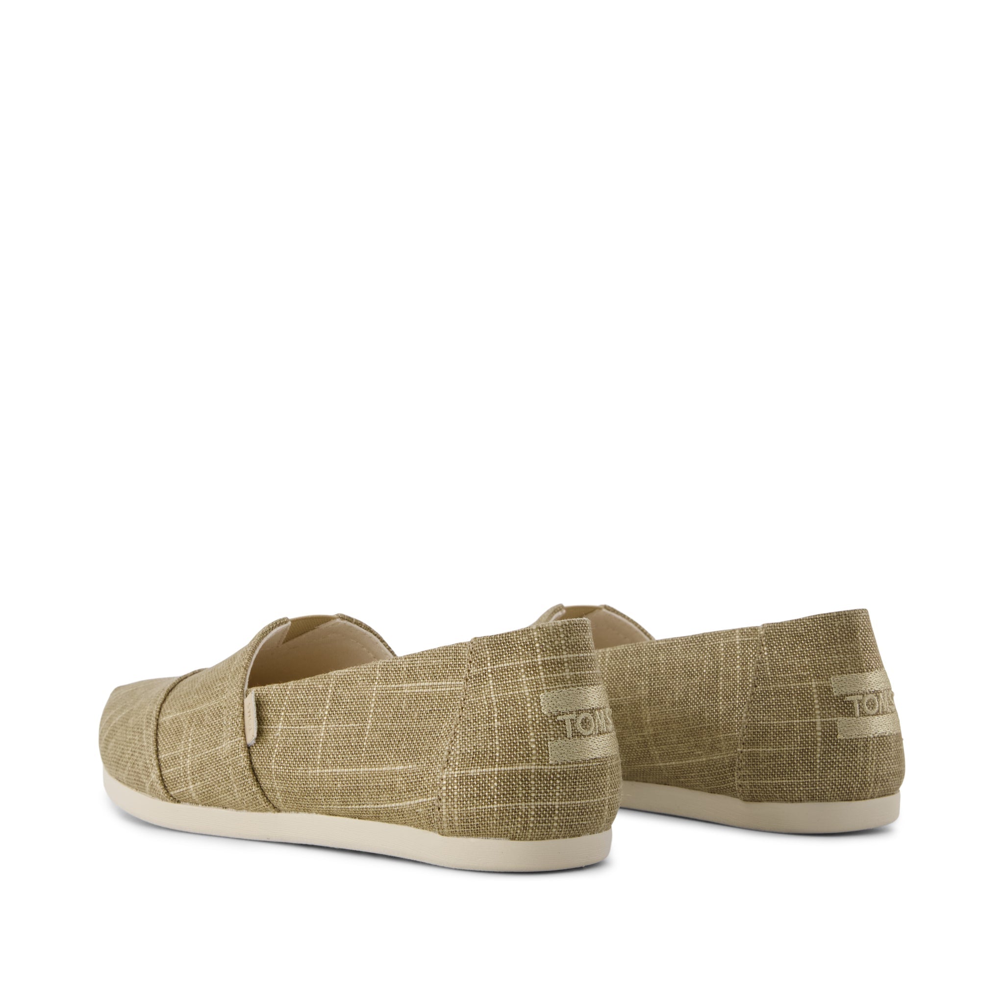Womens Alpargata Classic Gold Shimmer Crosshatch - Image 4