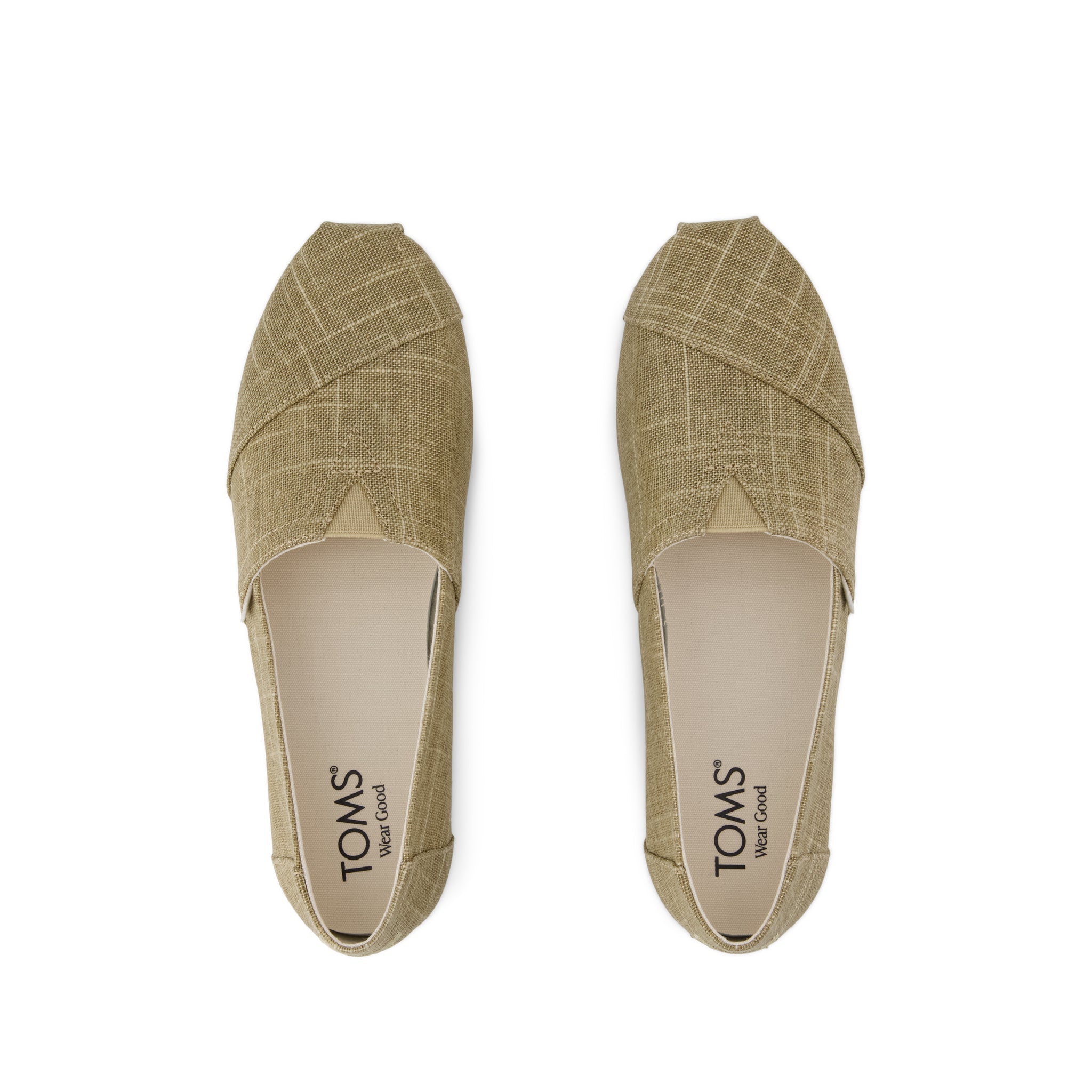Womens Alpargata Classic Gold Shimmer Crosshatch - Image 6
