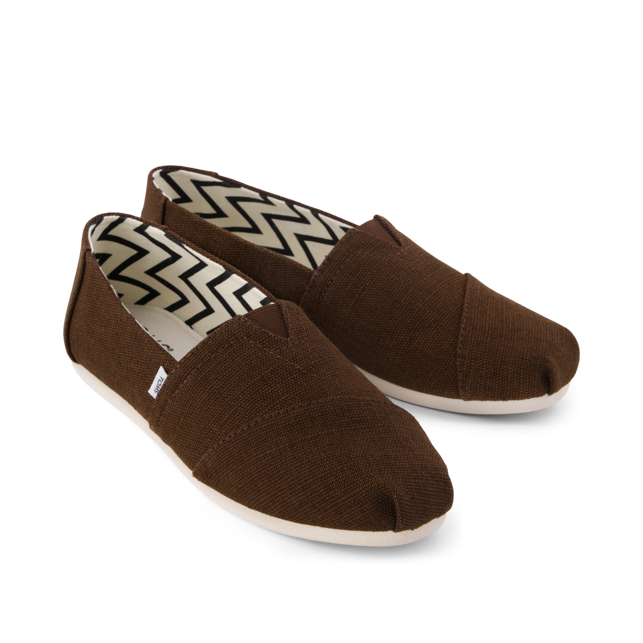 Womens Alpargata Classic Hot Cocoa Heritage Canvas - Image 3
