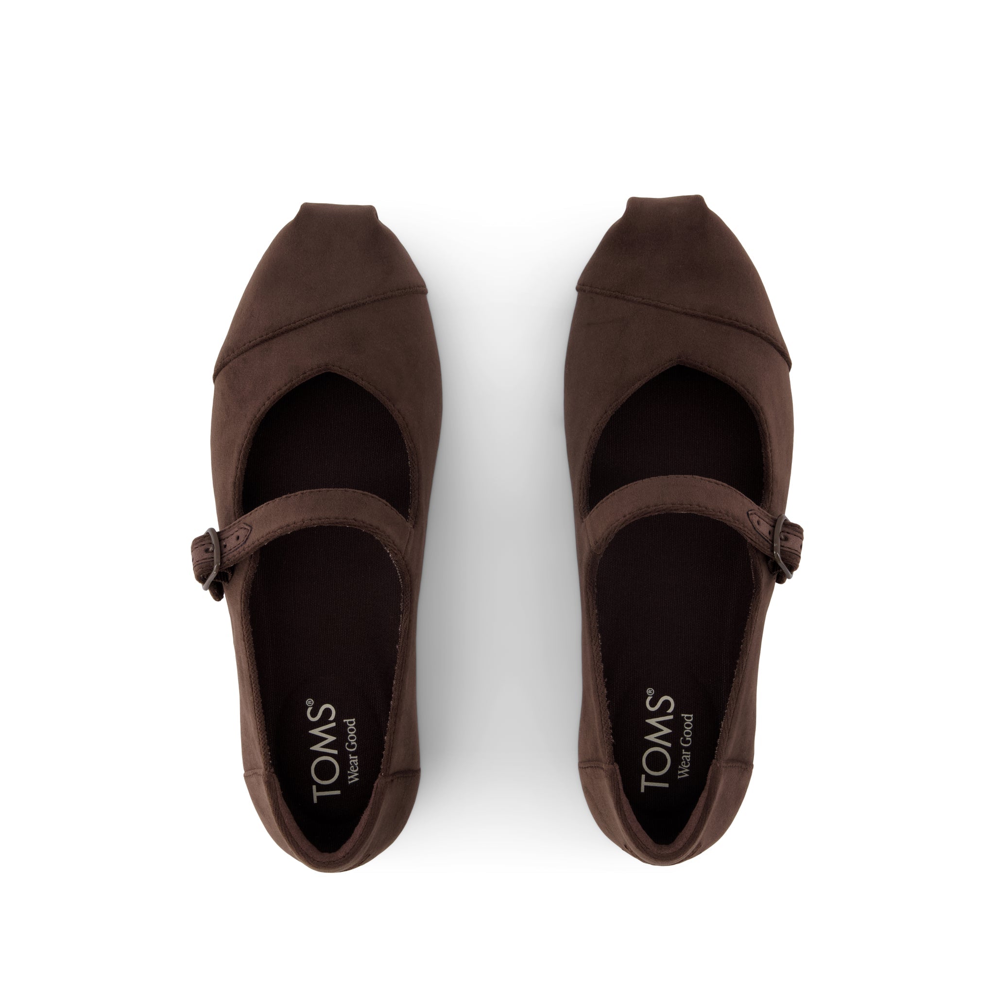 Womens Alpargata Mary Jane Chocolate Brown Premium Velvet - Image 6