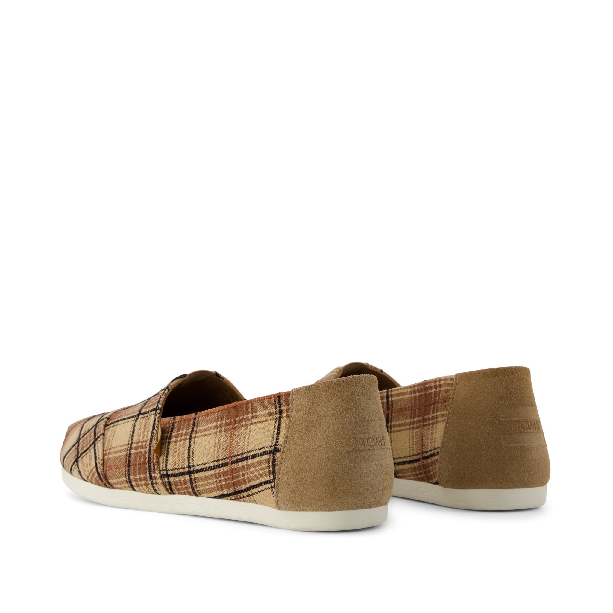 Womens Alpargata Classic Toffee Textured Plaid - Image 4