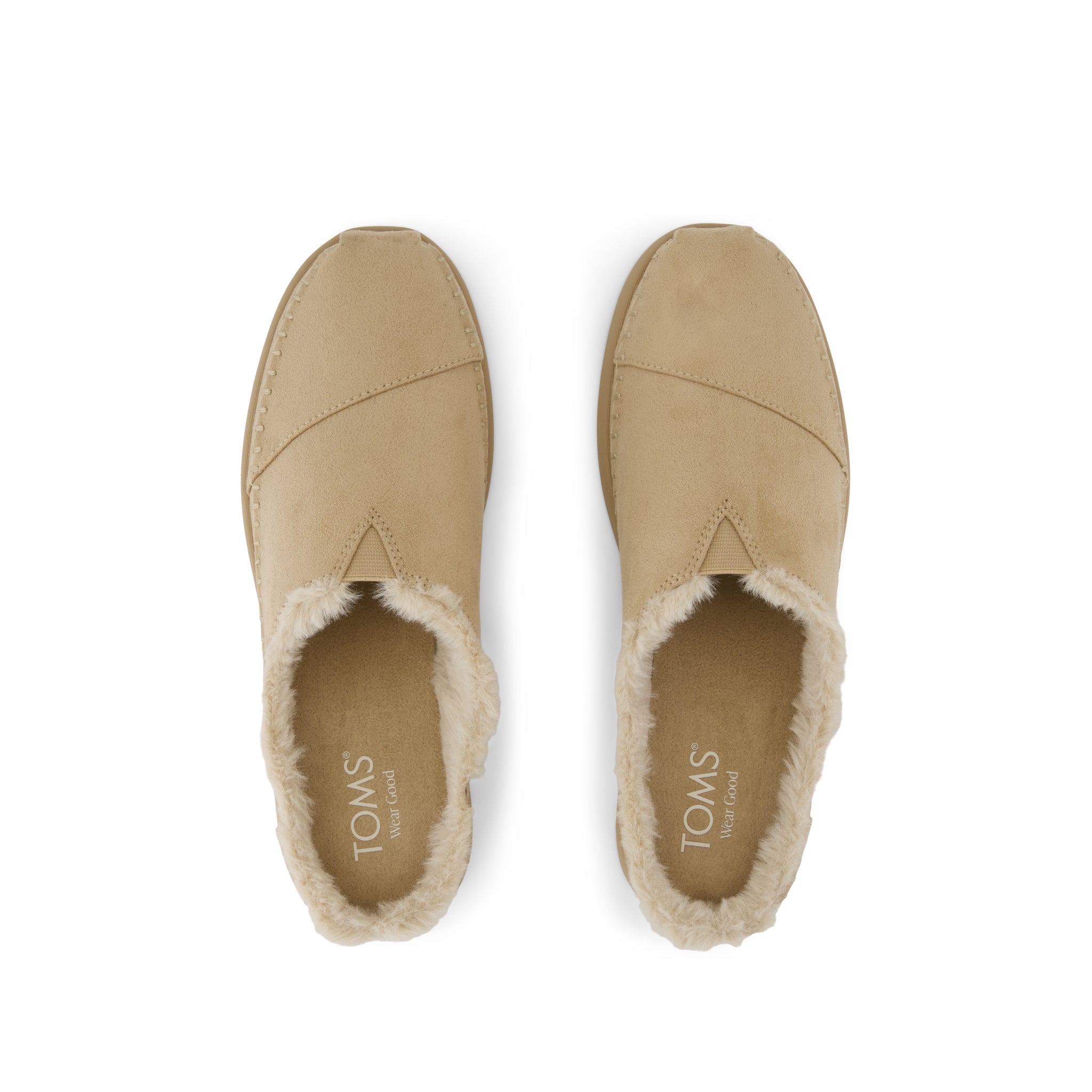 Womens Alpargata Ease Mule Taupe Microsuede - Image 5