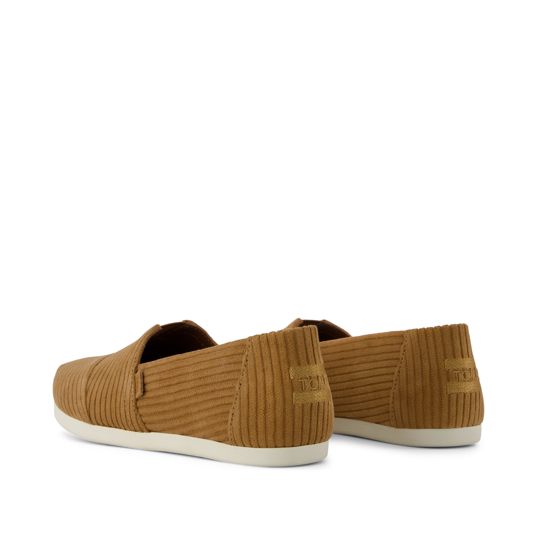 Womens Alpargata Classic Tan Cordurory - Image 3