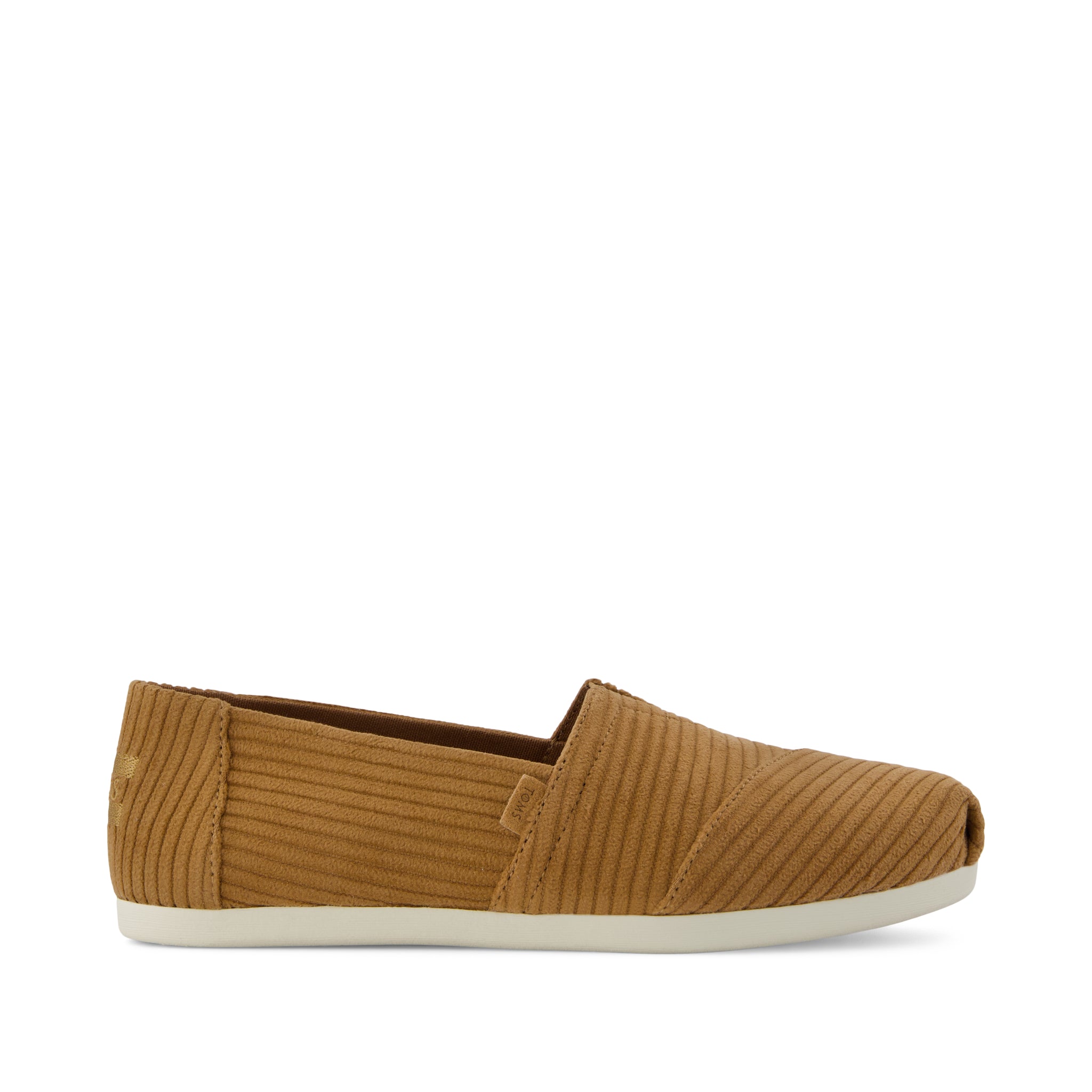 Womens Alpargata Classic Tan Cordurory