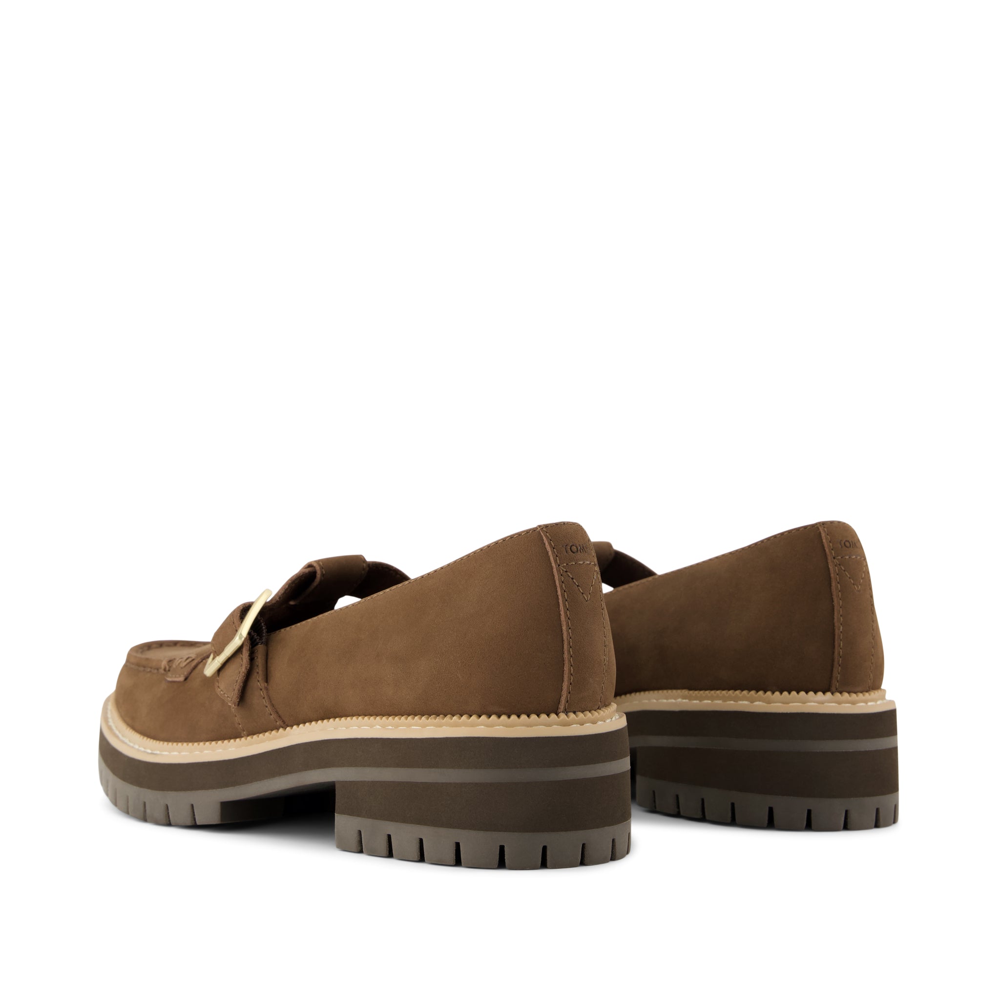 Womens Cara Mary Jane Loafer Hot Cocoa Nubuck Leather - Image 4