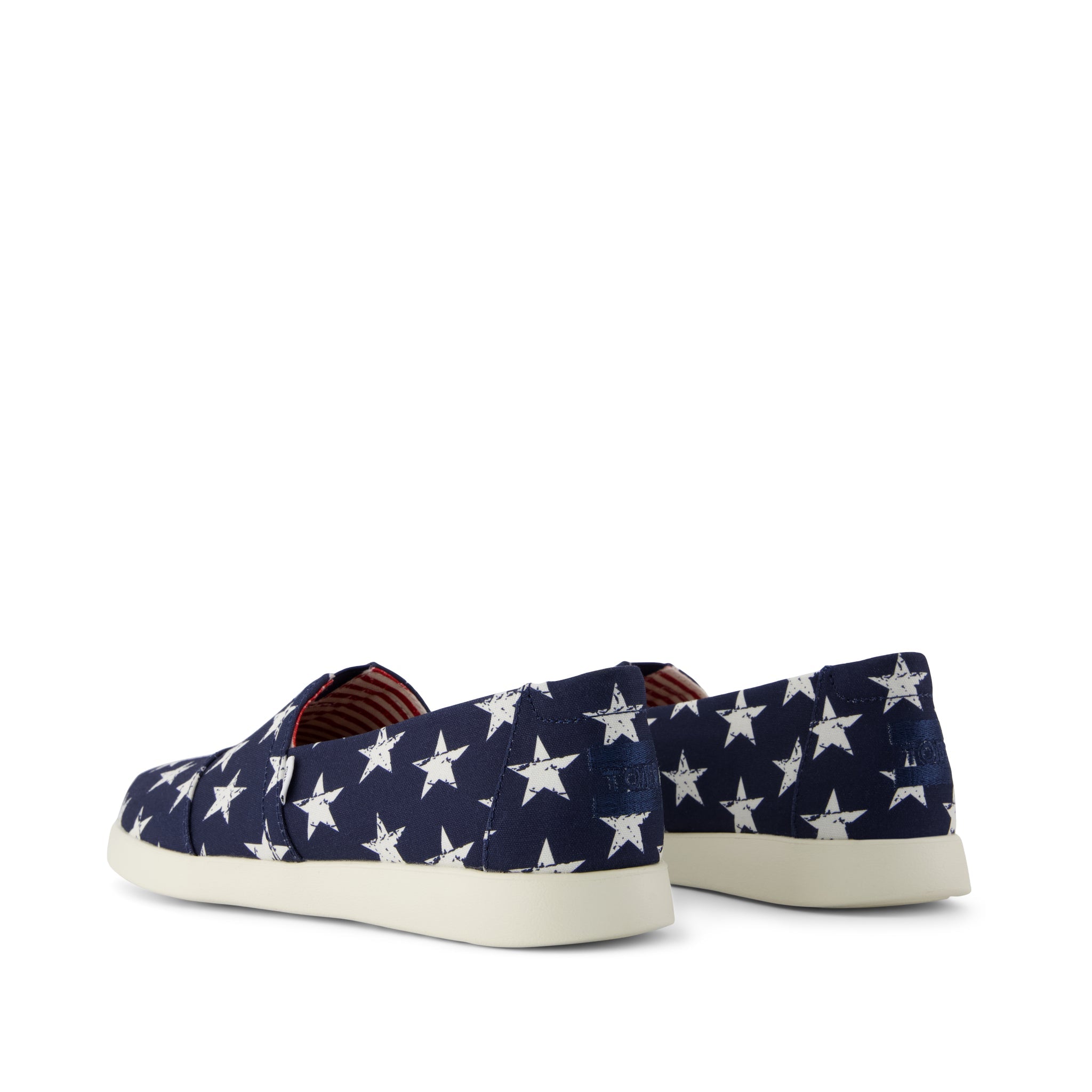 Womens Alpargata Plus Navy Stars Canvas - Image 4