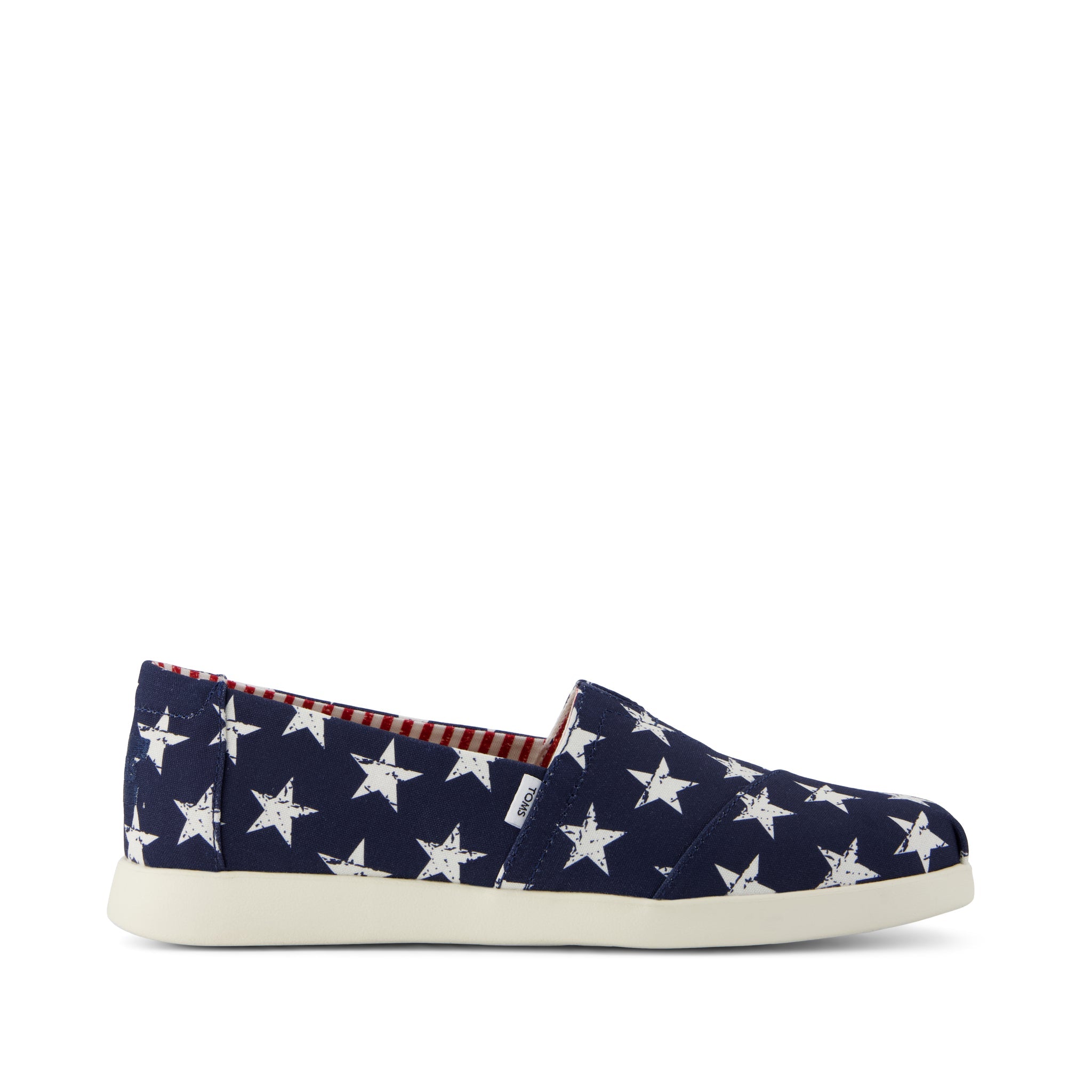 Womens Alpargata Plus Navy Stars Canvas