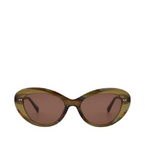 Luna Striped Prairie Handcrafted Sunglasses