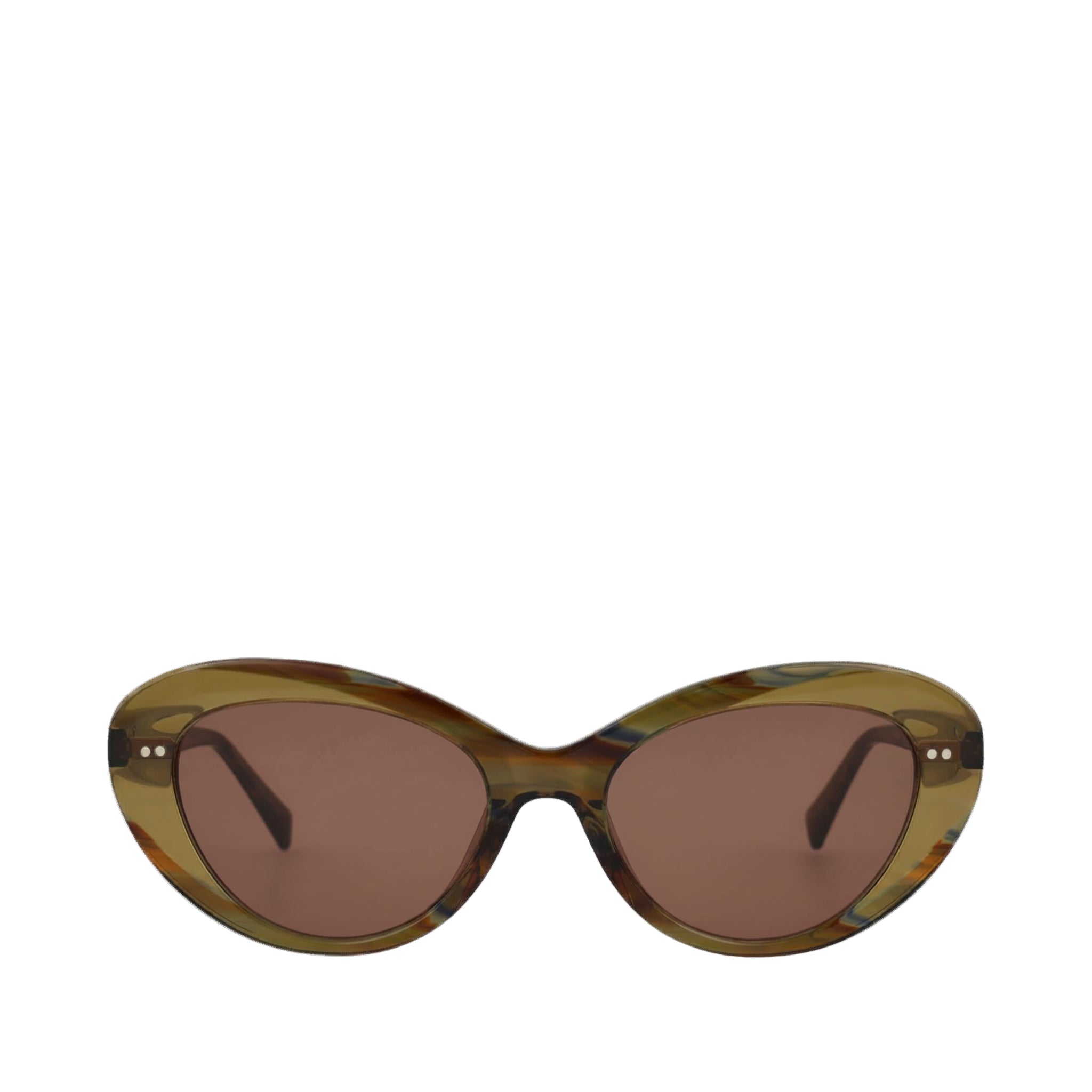 Luna Striped Prairie Handcrafted Sunglasses