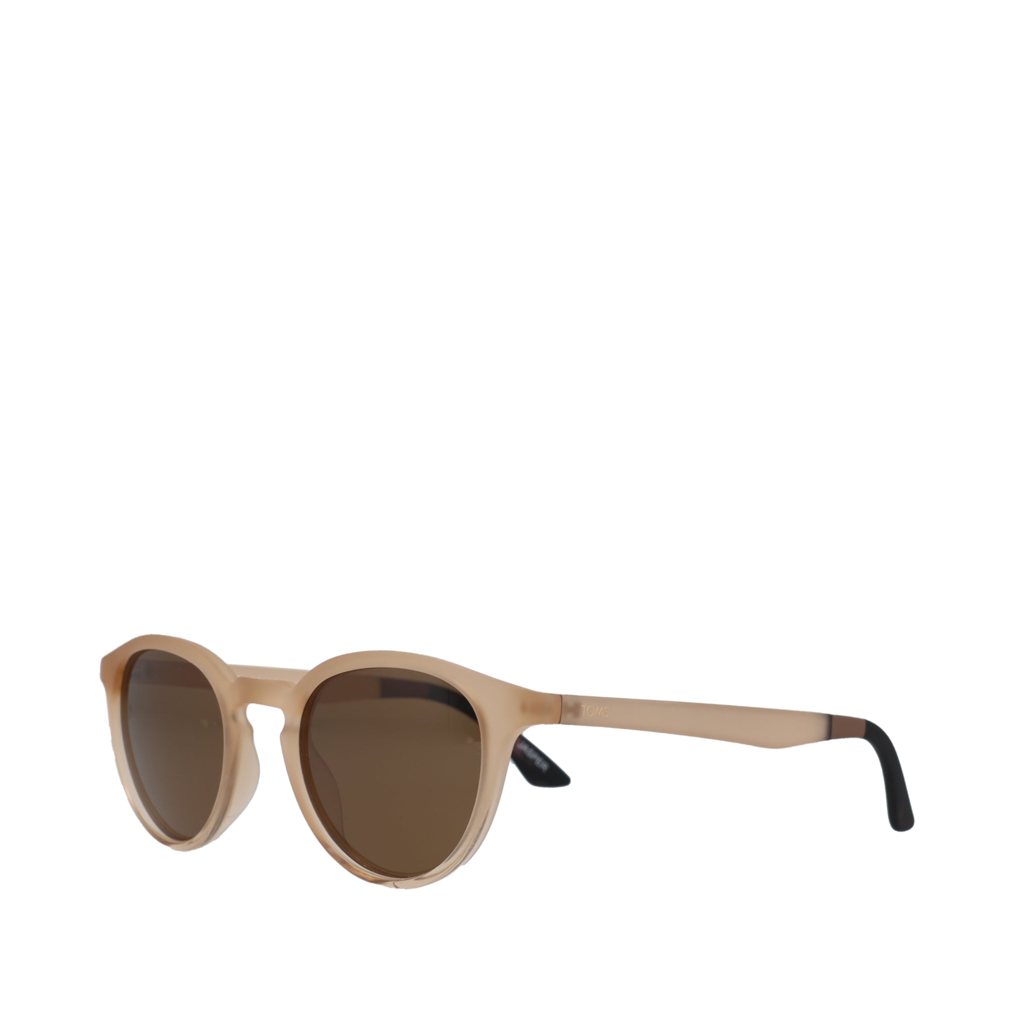 Jasper Shiny Oatmilk Traveler Sunglasses - Image 2