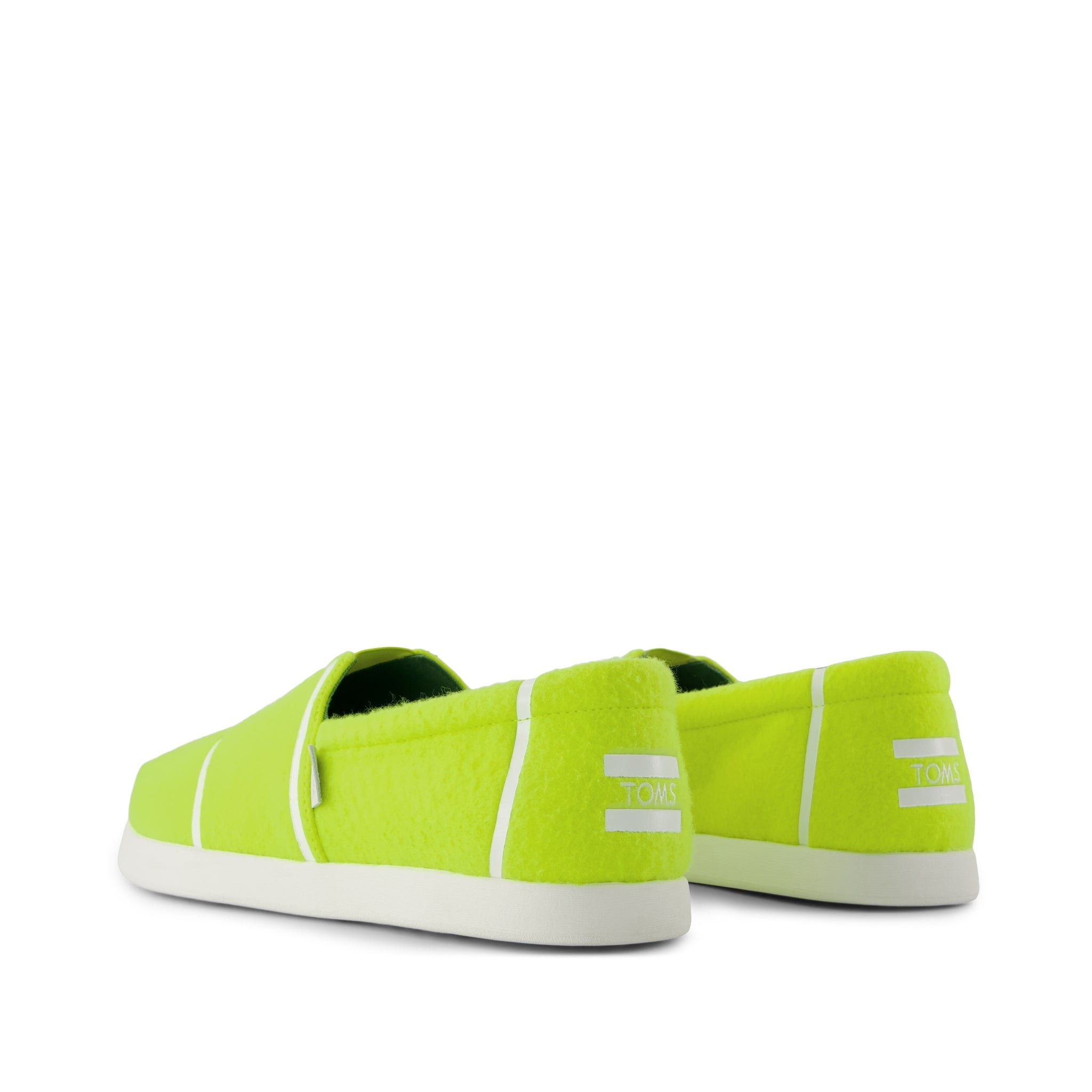 Mens Alp FWD Neon Yellow Tennis Felt - Image 5