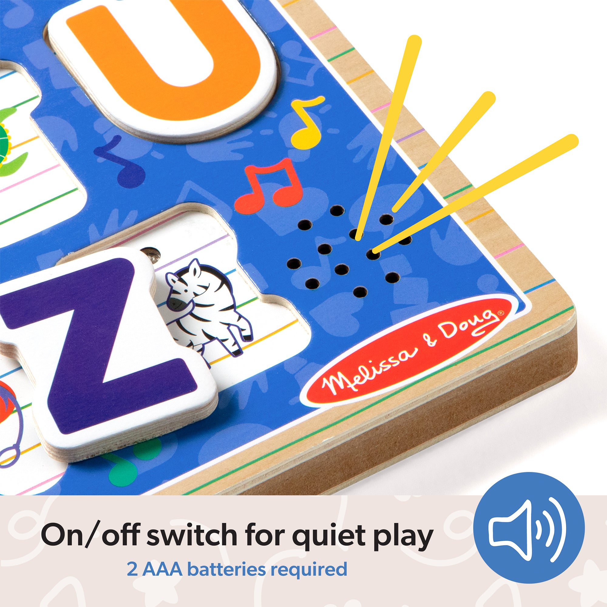 Ms. Rachelâ„¢ Wooden Phonics Alphabet Sound Puzzle - 26 Pieces - Image 8