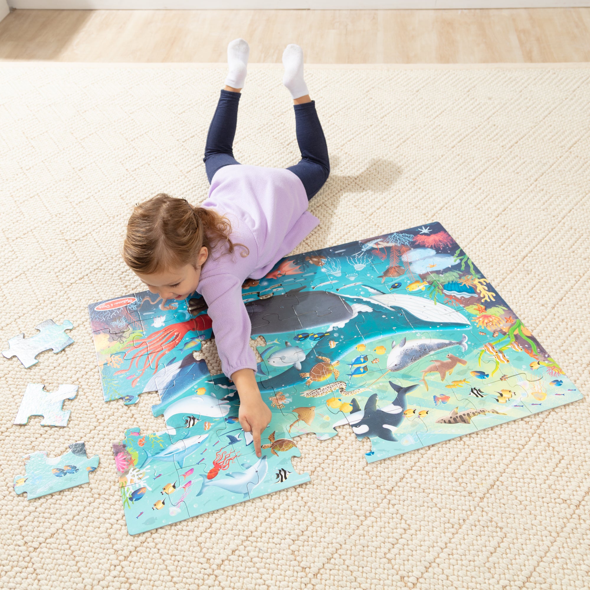 Underwater Floor Puzzle - 48 Pieces - Image 2