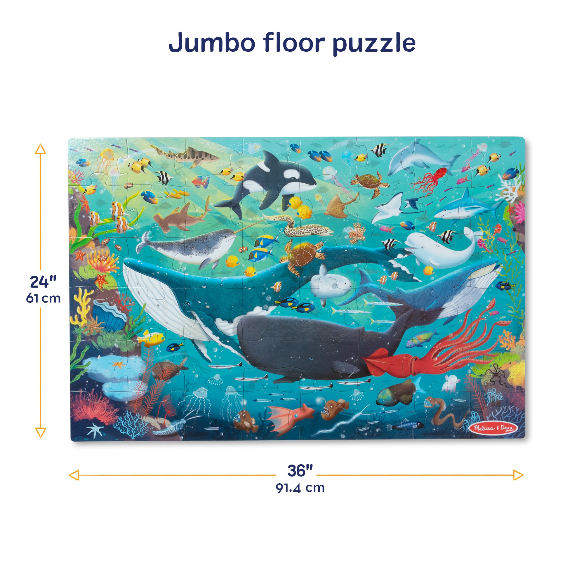 Underwater Floor Puzzle - 48 Pieces - Image 9
