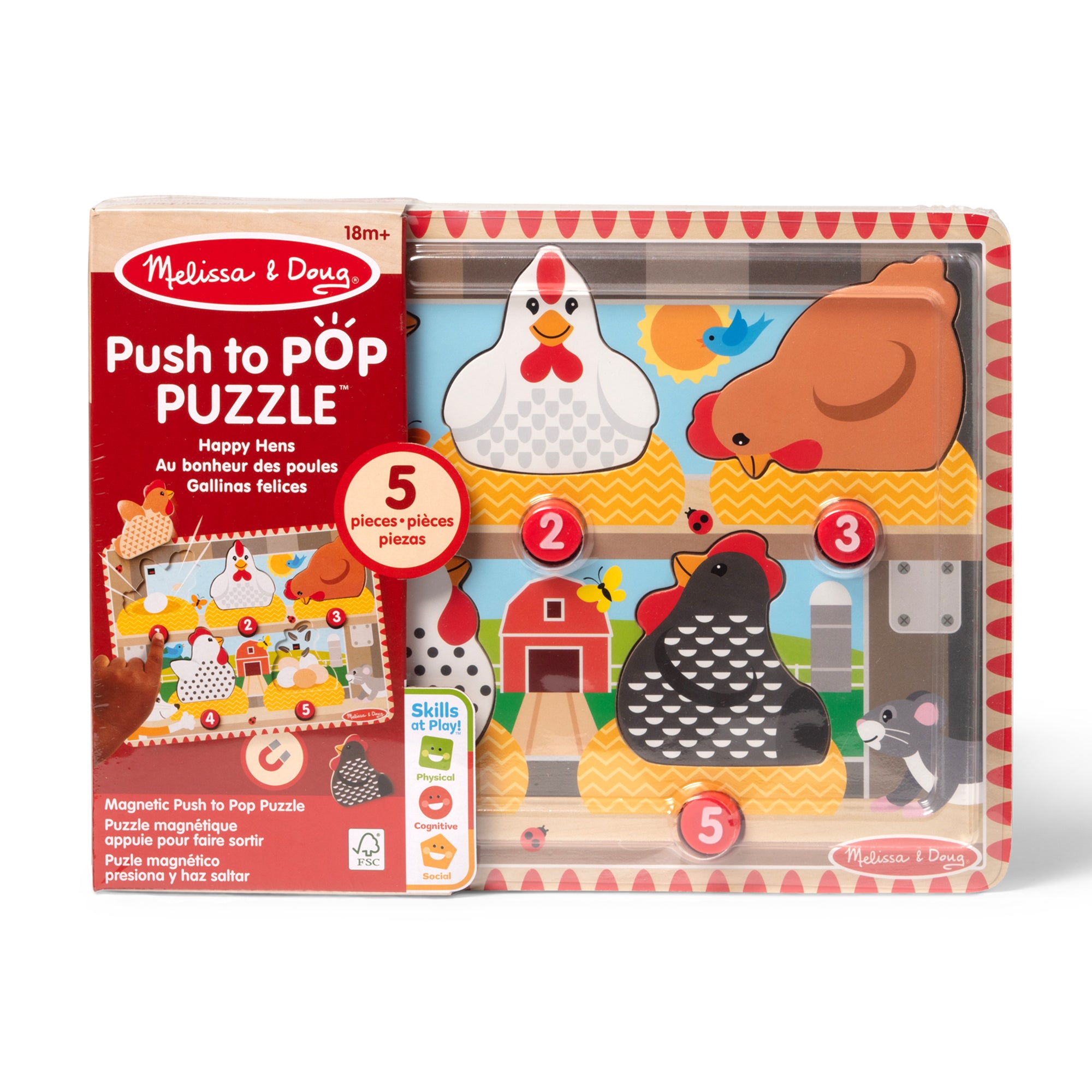 Happy Hens Push to Pop Puzzle - Image 9