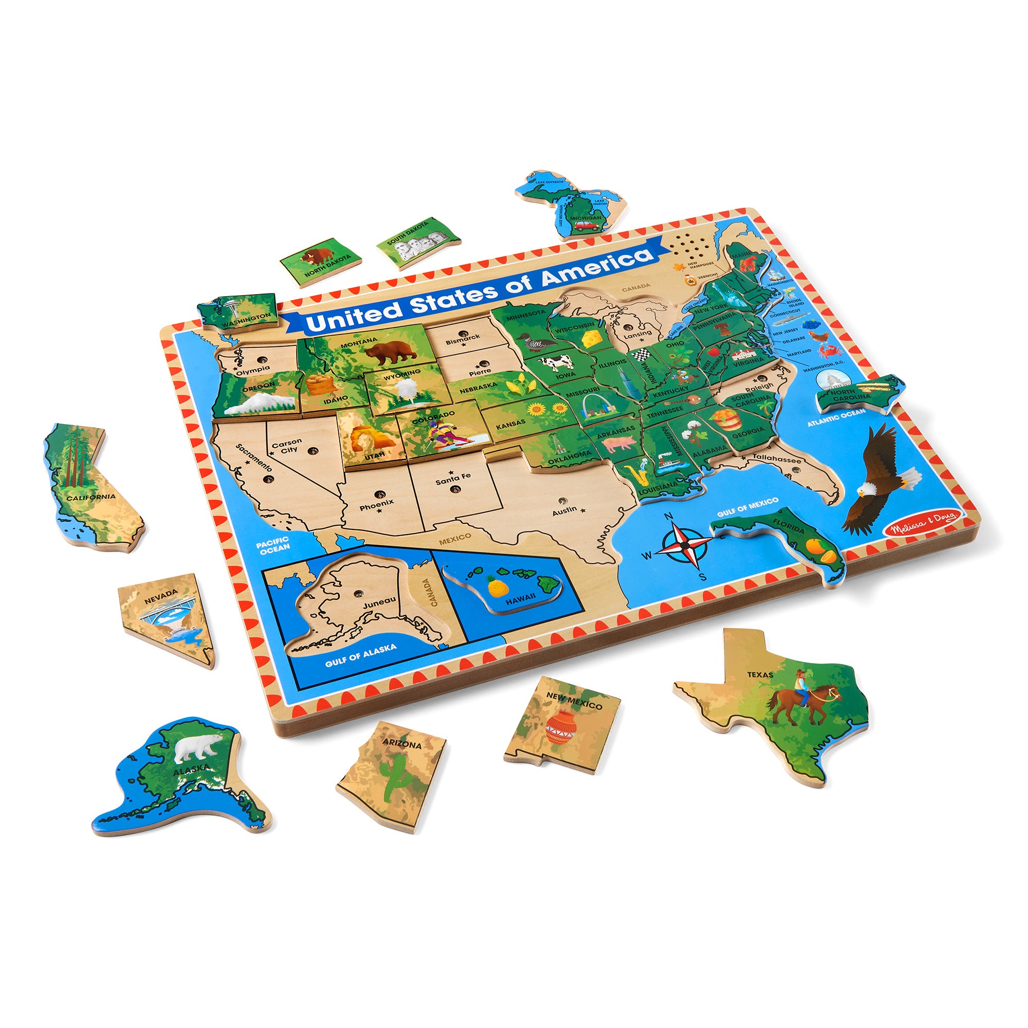 U.S.A. Sound Puzzle - 40 Pieces - Image 4