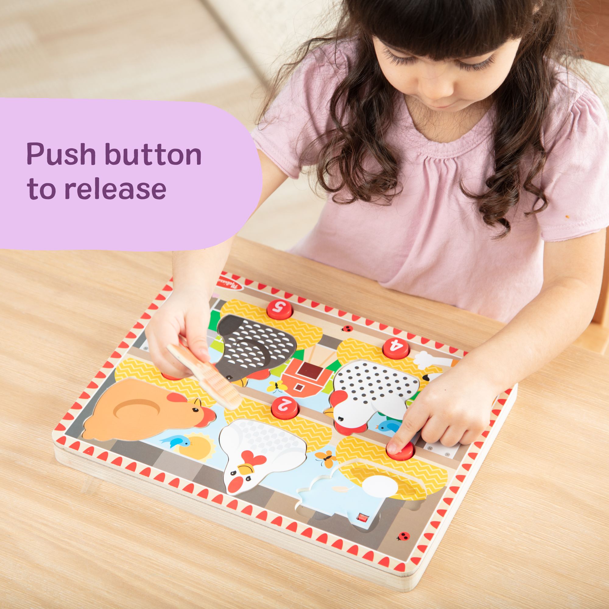 Happy Hens Push to Pop Puzzle - Image 6
