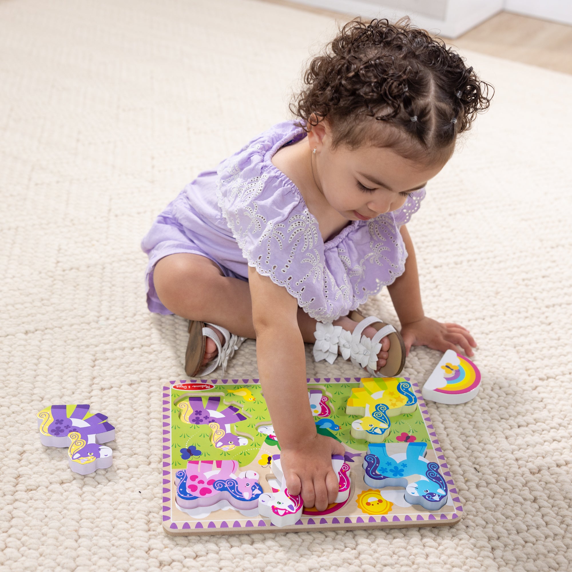Unicorn Chunky Puzzle – 6 Pieces - Image 6
