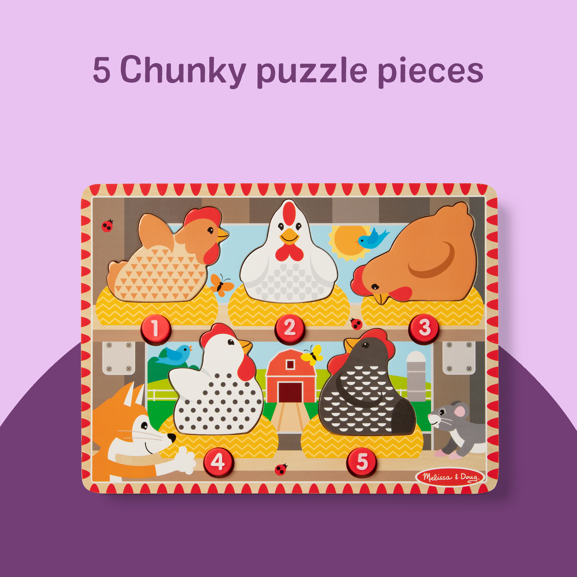 Happy Hens Push to Pop Puzzle - Image 7