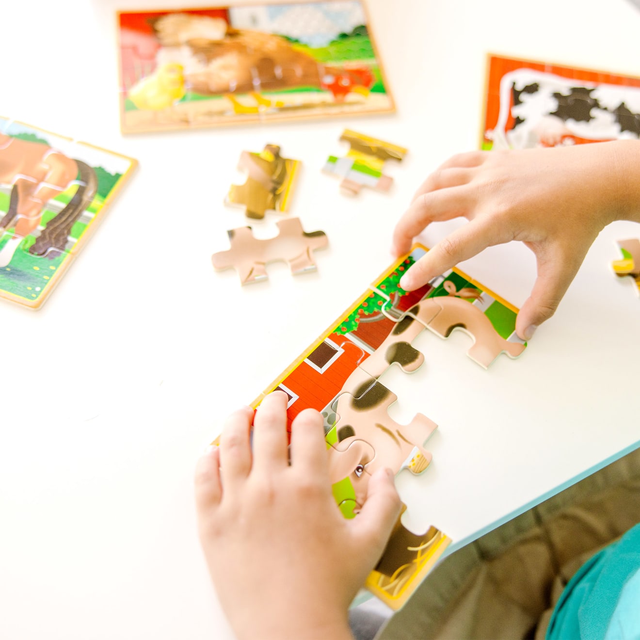 Farm Animals Jigsaw Puzzles in a Box - Image 7