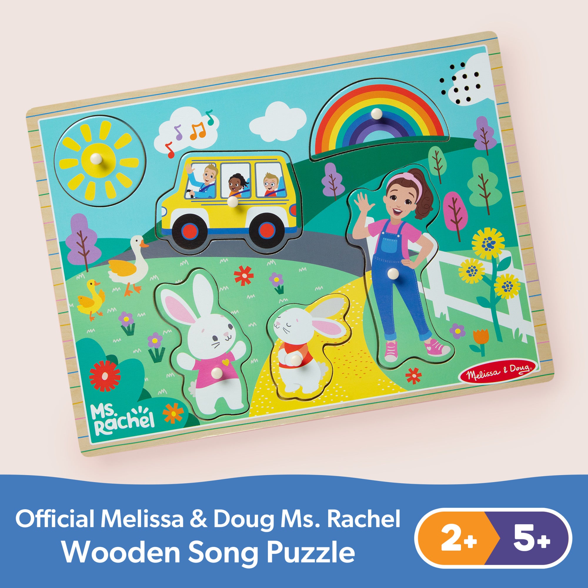 Ms. Rachel™ Wooden Song Puzzle – 6 Pieces - Image 9