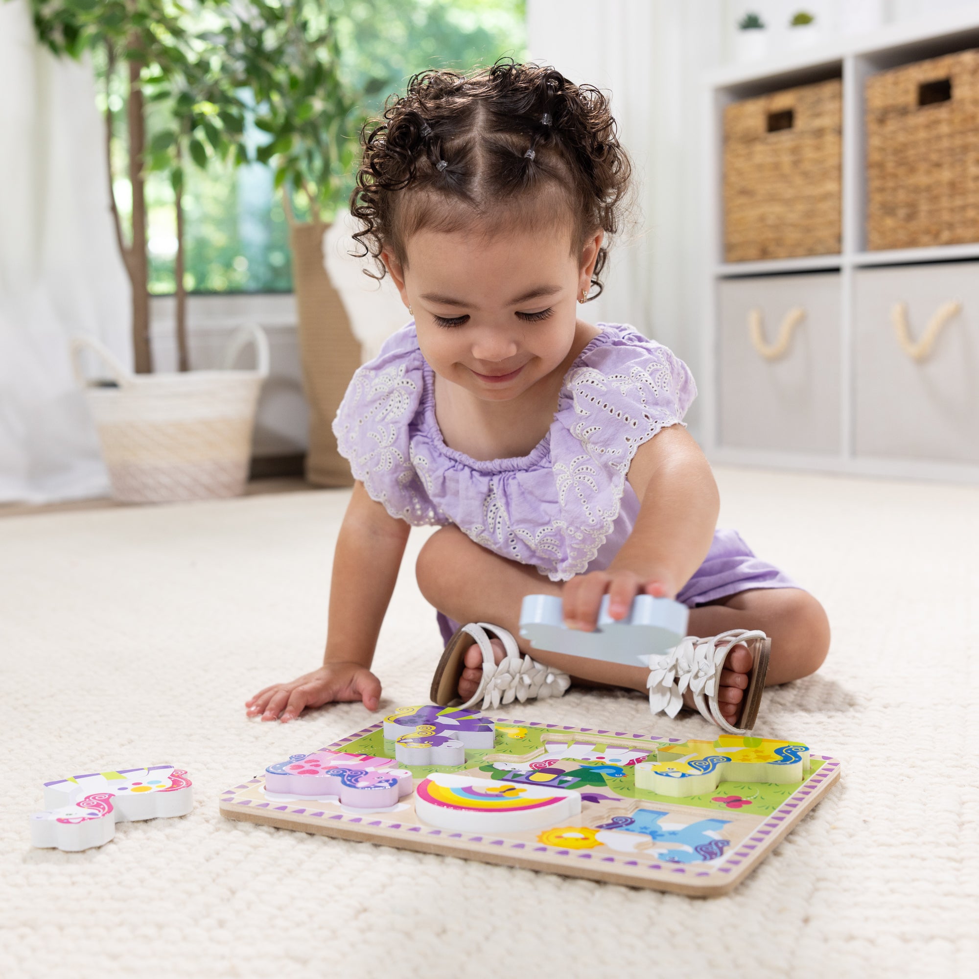 Unicorn Chunky Puzzle – 6 Pieces - Image 5