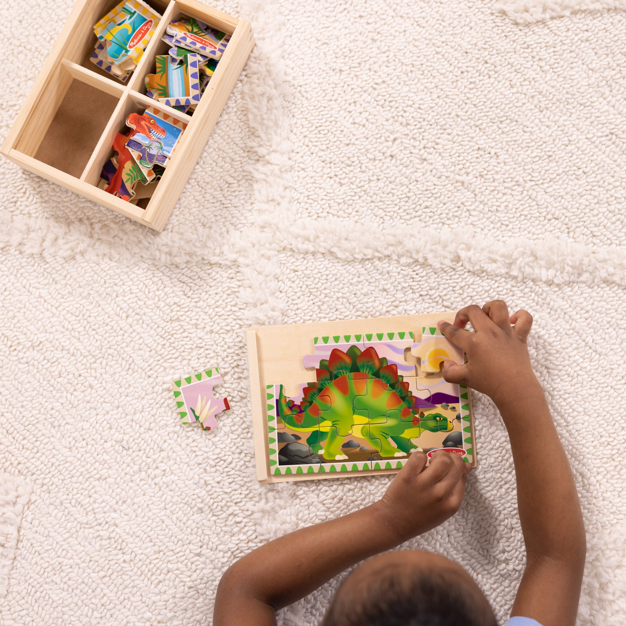 Wooden Jigsaw Puzzles in a Box - Dinosaurs - Image 8