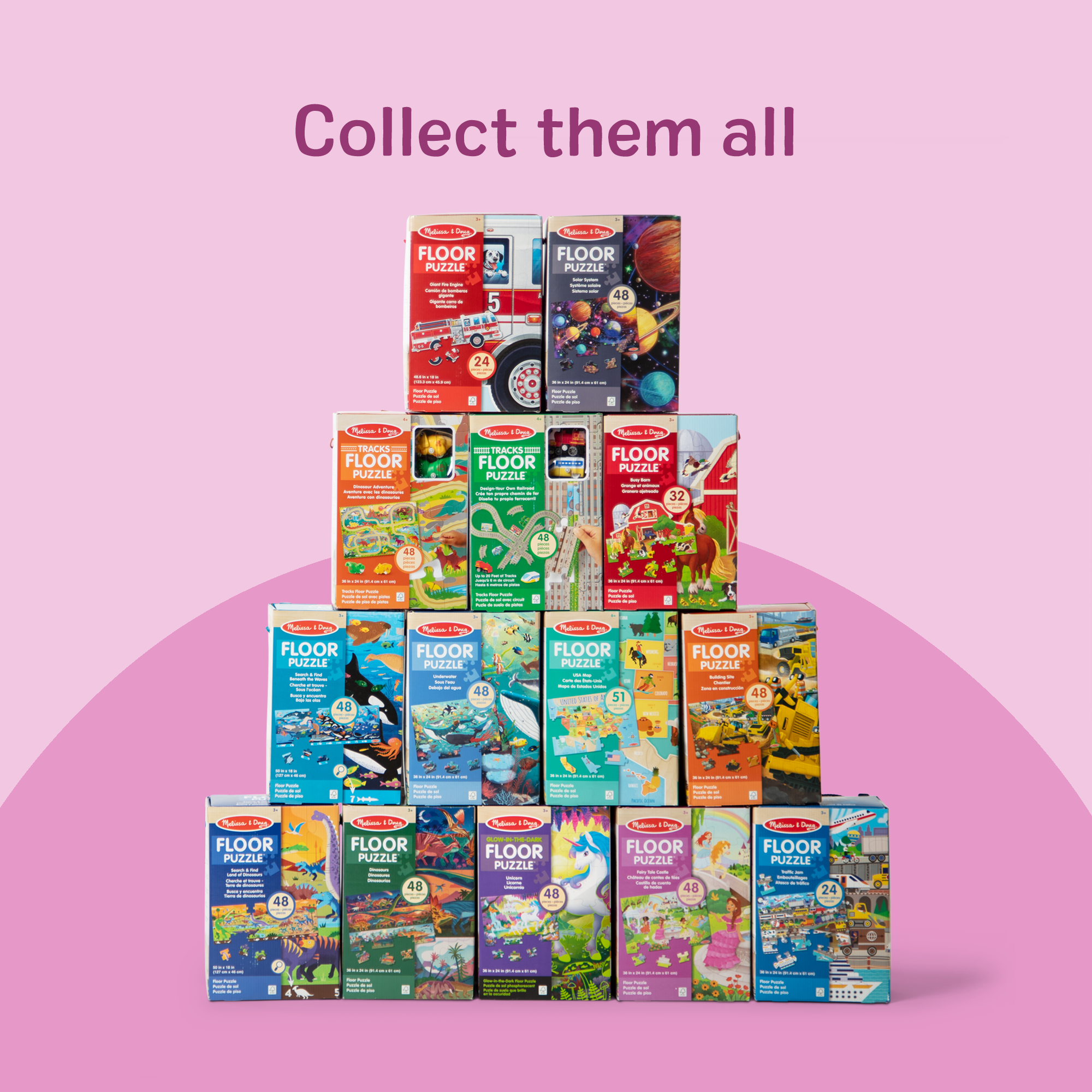 Fairy Tale Castle Floor Puzzle - 48 Pieces - Image 8