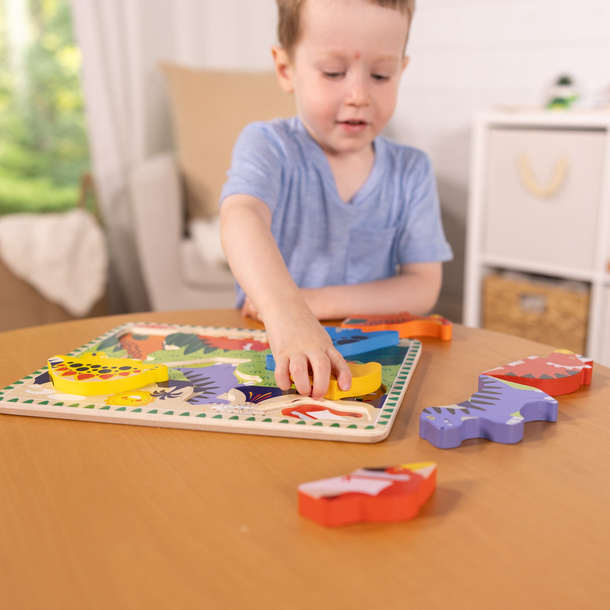 Dinosaurs Chunky Puzzle - 7 Pieces - Image 5
