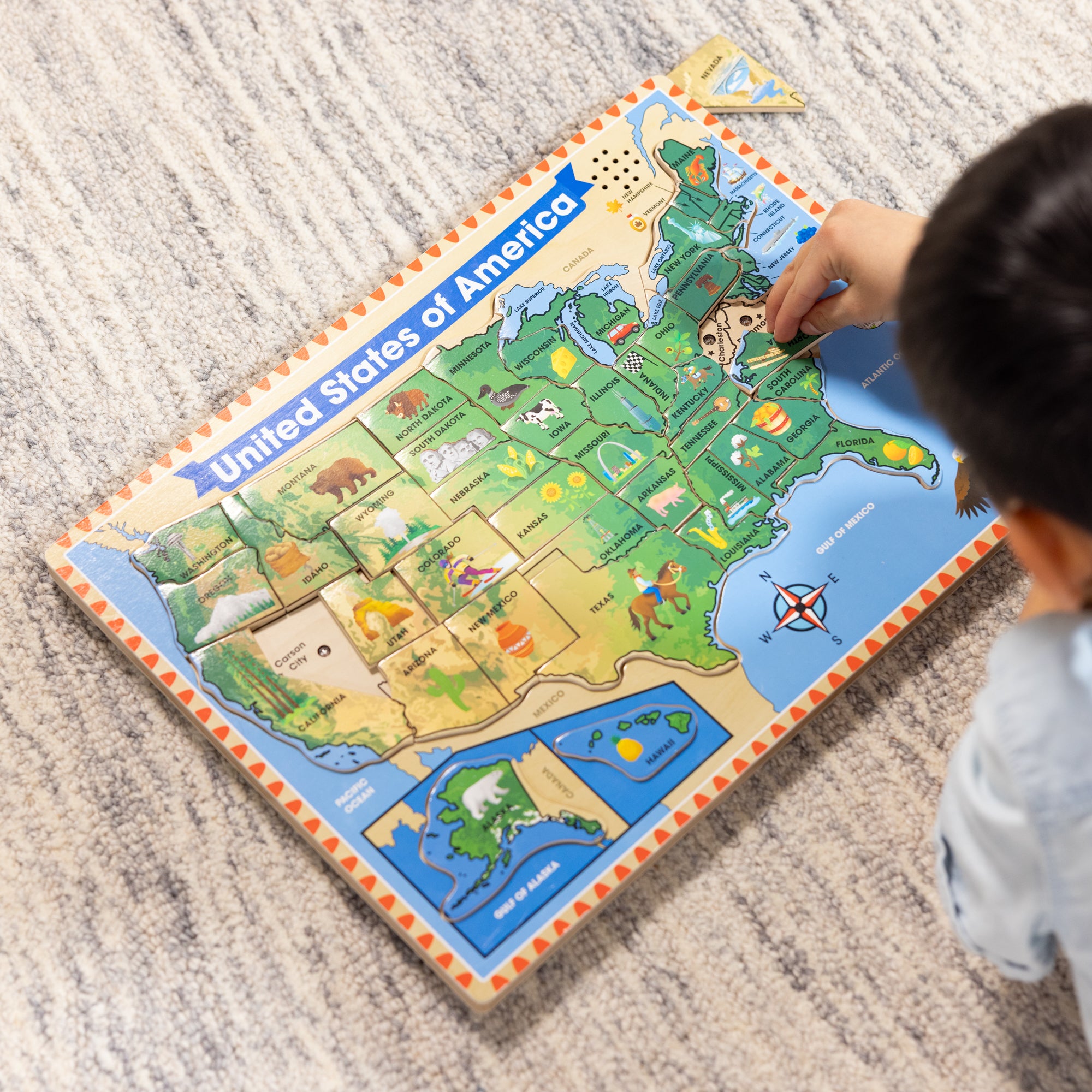 U.S.A. Sound Puzzle - 40 Pieces - Image 10
