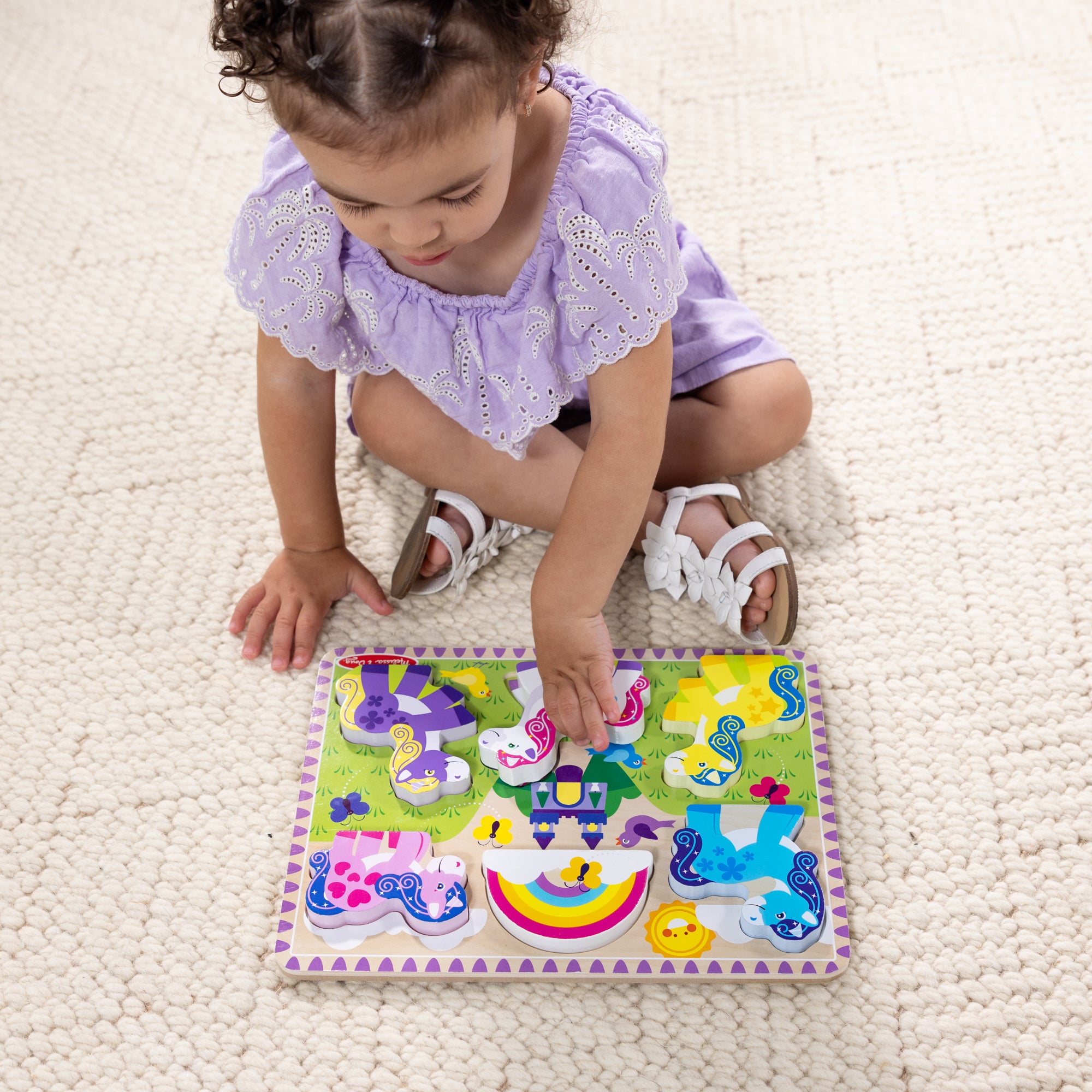 Unicorn Chunky Puzzle – 6 Pieces - Image 8
