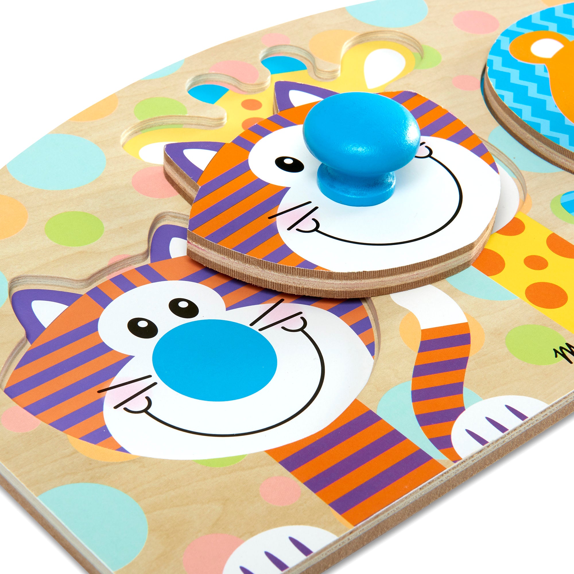 Safari Jumbo Peg Puzzle - 3 Pieces - Image 7