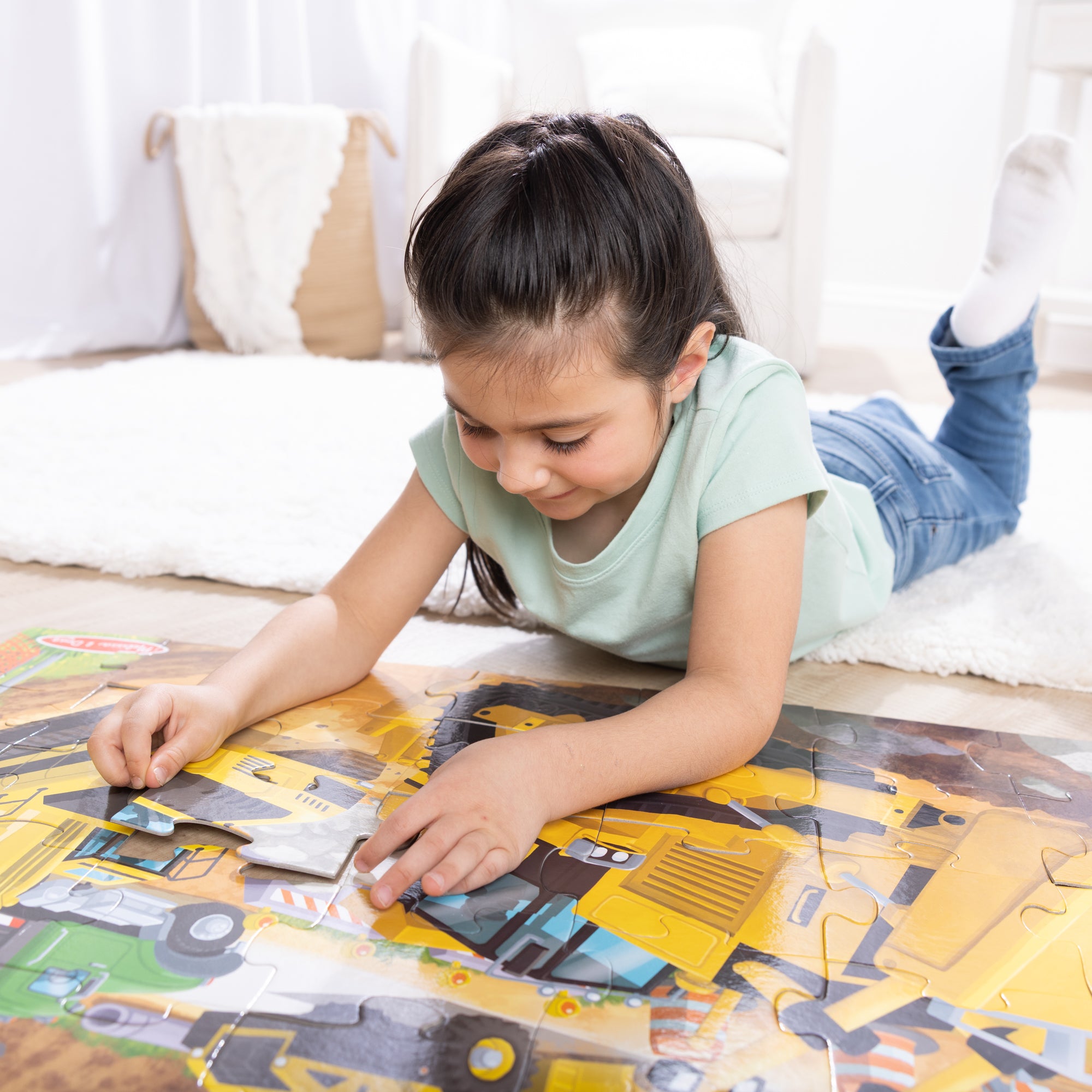 Building Site Floor Puzzle - 48 Pieces - Image 5