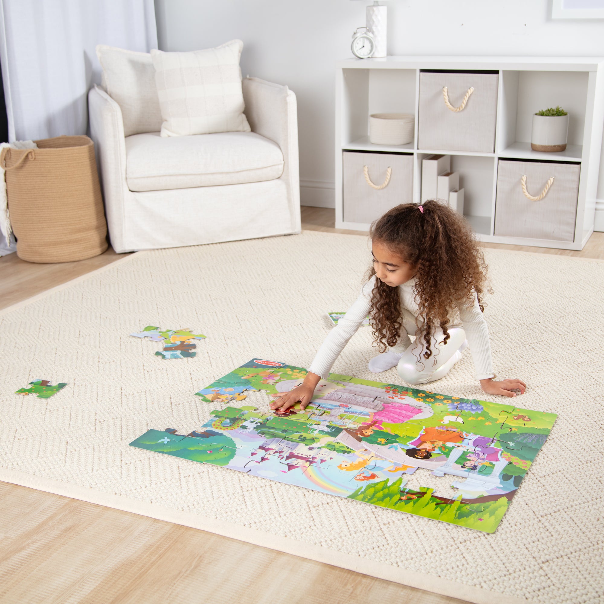 Fairy Tale Castle Floor Puzzle - 48 Pieces - Image 2